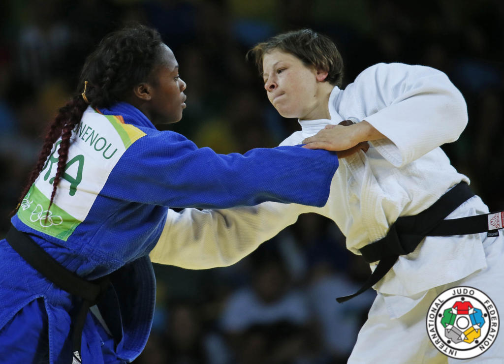 Judo Tina Trstenjak Clarisse Agbegnenou