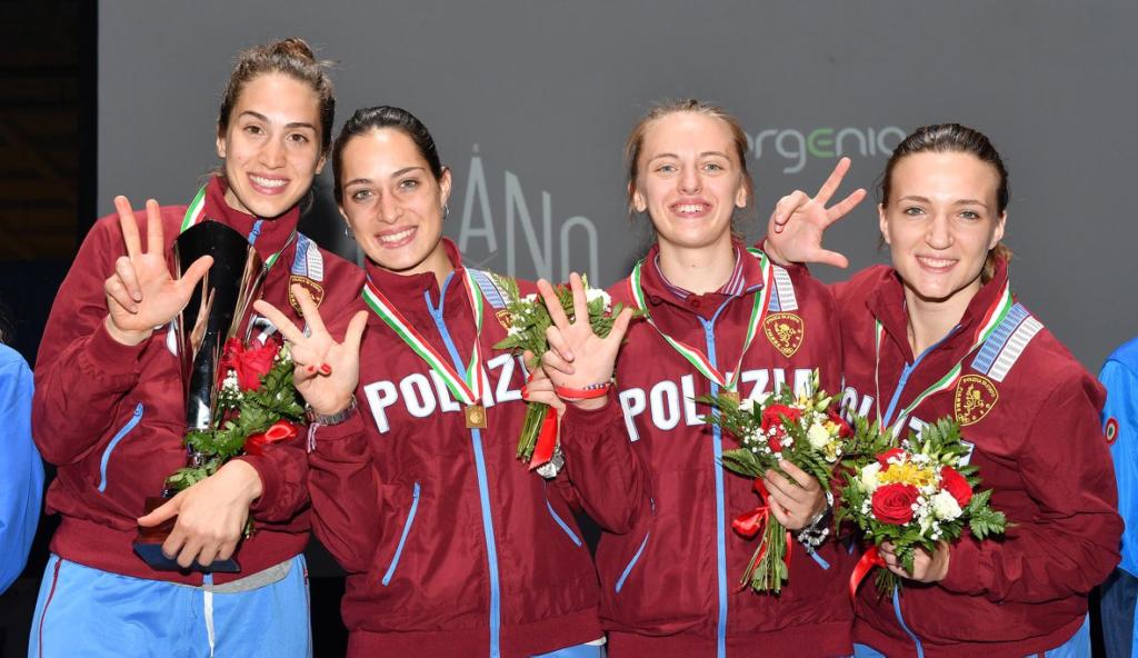 Scherma Campionati Italiani Assoluti Nelle Prove A Squadre