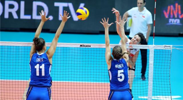 Volley Femminile Nations League 2019 Italia Turchia 3 2 Vittoria Al Cardiopalma Le Azzurre Lotteranno Per Il Primo Posto Oa Sport