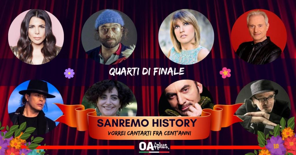 SANREMO HISTORY - VORREI CANTARTI FRA CENT'ANNI - Le 8 canzoni più belle. Mia Martini, Amedeo Minghi, Mango, Mietta, Lisa, Lucio Dalla, Eduardo De crescenzo, Gianluca Grignani.