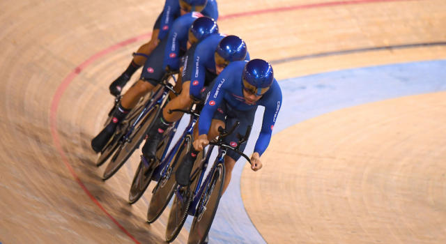 VIDEO Ciclismo su pista, Europei 2020: Italia d'argento ...