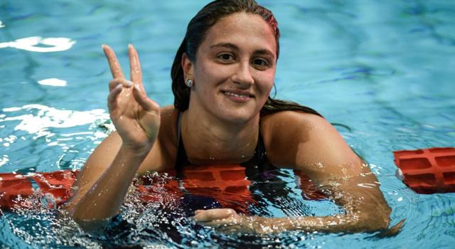 Nuoto Simona Quadarella Vola Nei 1500 Sl In Vasca Corta Nuovo Record Italiano Per L Azzurra Oa Sport