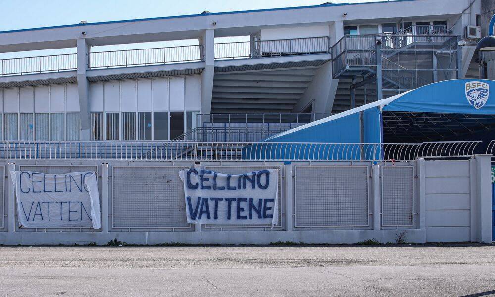 Striscione Cellino