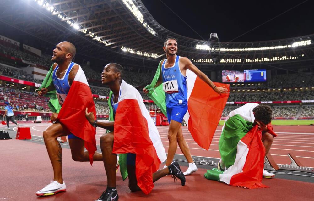 Italia 4x100 atletica