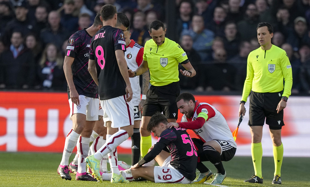 Zalewski in Feyenoord-Roma