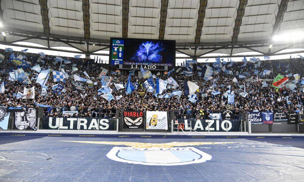 Curva Nord Lazio (© LaPresse)