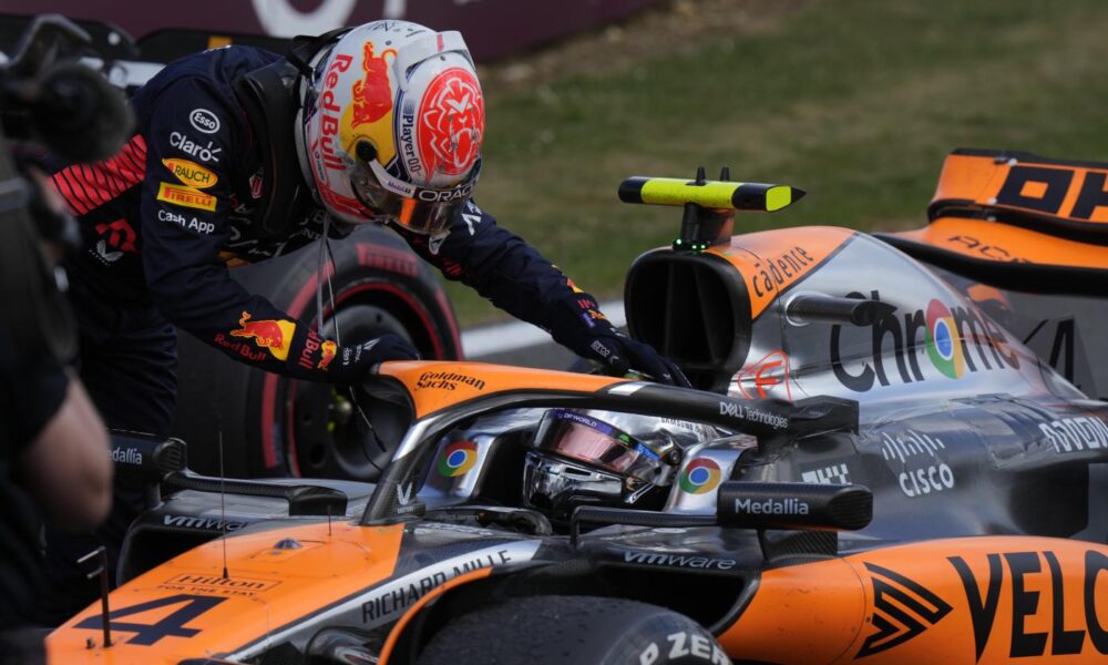 Lando Norris Max Verstappen