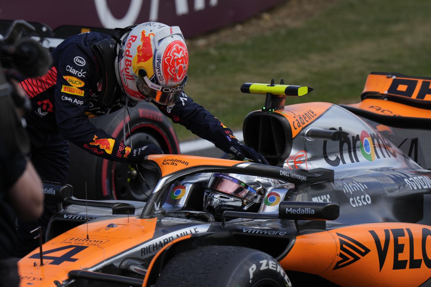 Lando Norris Max Verstappen