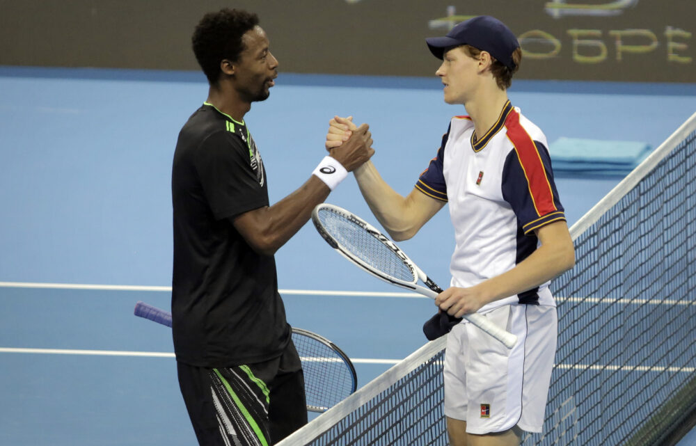 Jannik Sinner e Gael Monfils