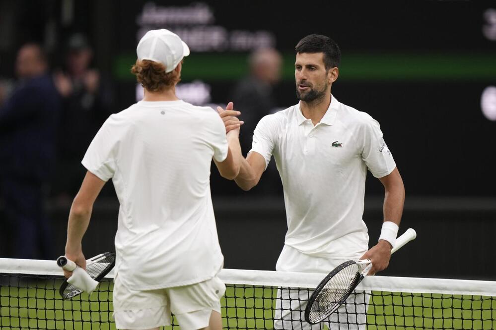 Novak Djokovic Jannik Sinner