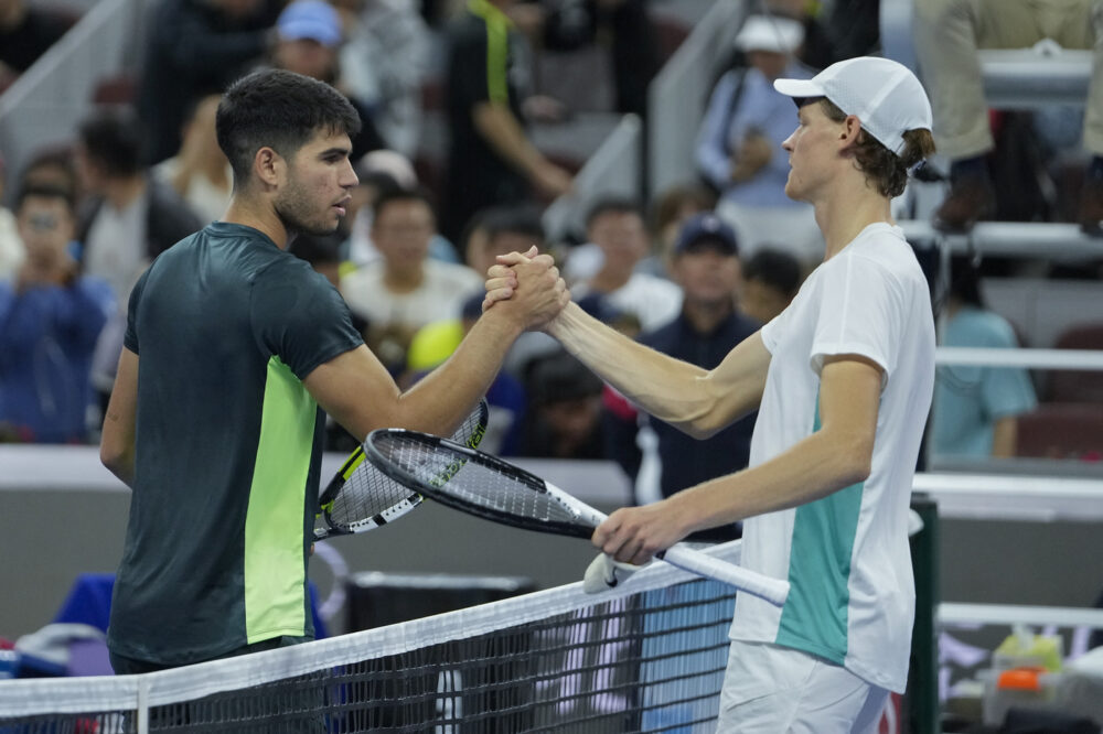 ATP Pechino, Jannik Sinner e Carlos Alcaraz potranno incontrarsi solo in Finale