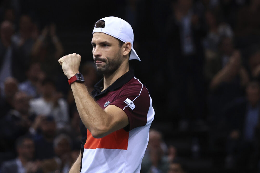 ATP Parigi-Bercy, Grigor Dimitrov: “Non ho nulla da dimostrare, mi godo la sfida contro Djokovic”