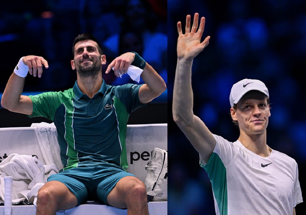 Djokovic e Sinner