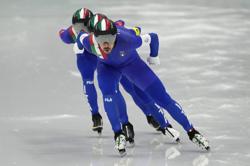 ITALIA SPAZIALE! Azzurri campioni del mondo nel team-pursuit, Ghiotto immenso trascinatore