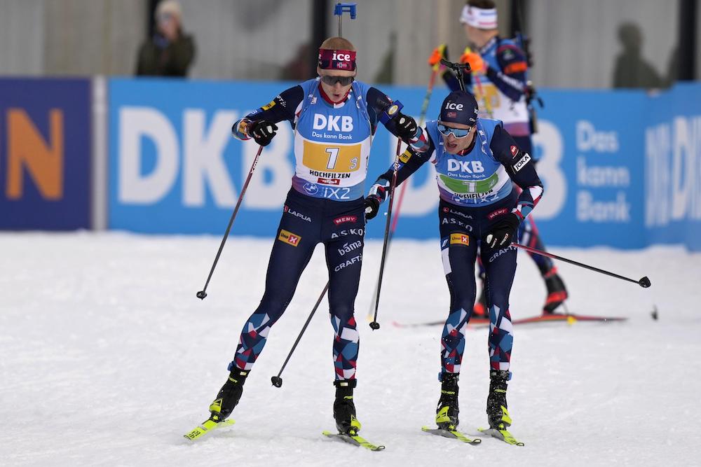 Biathlon, la Norvegia vince la staffetta maschile di Hochfilzen. Italia quarta