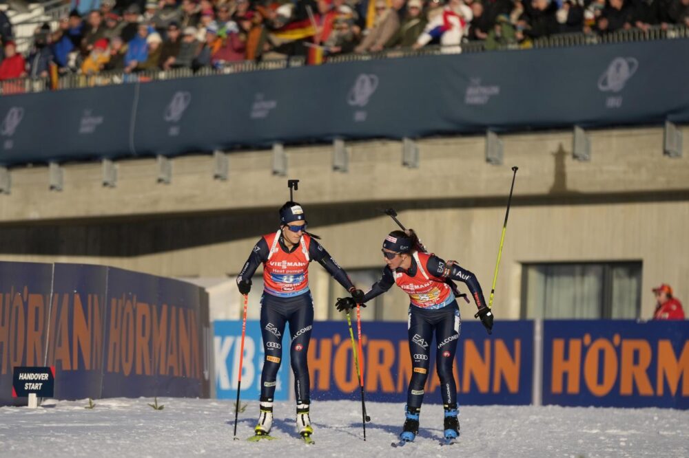 Biathlon, Italia quarta nella staffetta femminile vinta dalla Norvegia ad Hochfilzen