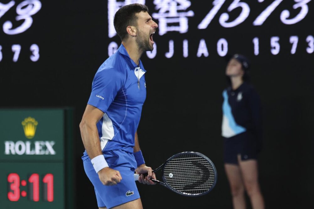 Australian Open, Novak Djokovic: “Non mi sento al meglio, spero di migliorare durante il torneo”