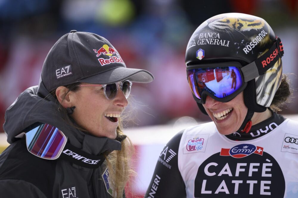 Federica Brignone e Sofia Goggia