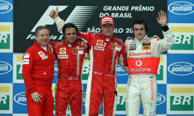 Todt, Massa, Raikkonen, Alonso