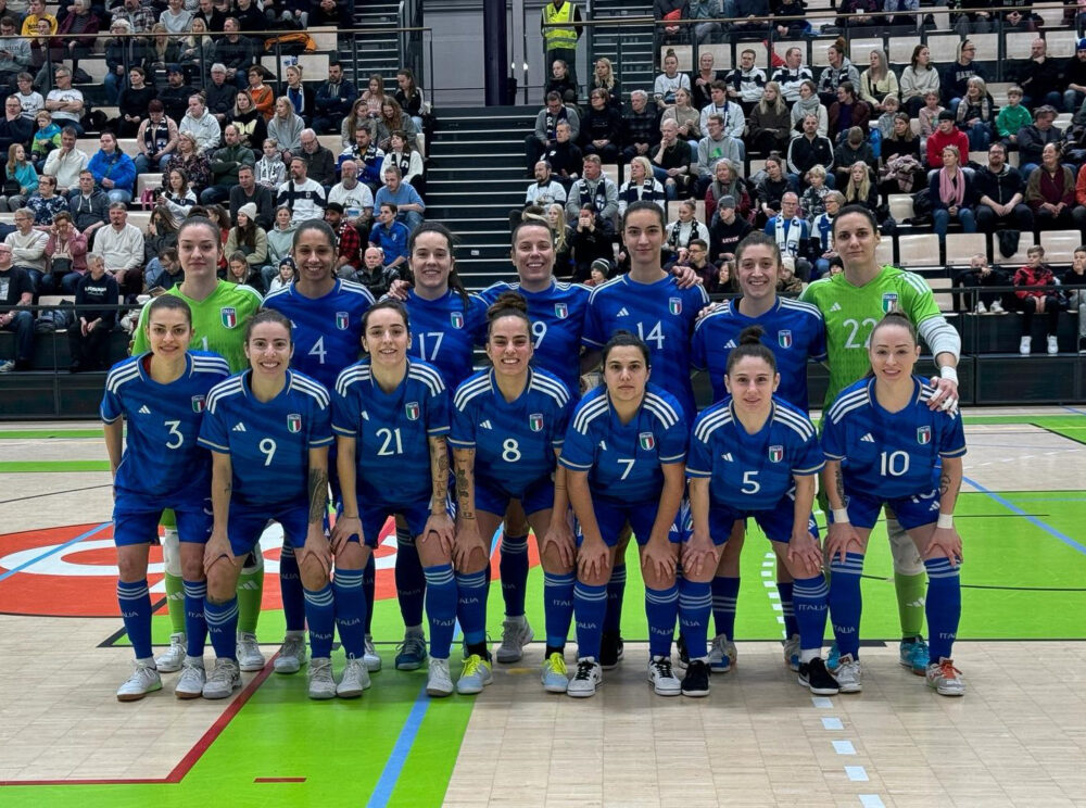 Calcio a 5: l’Italia femminile schianta anche la Svezia e vince il 3 Nations