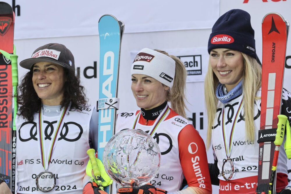 Brignone, Gut-Behrami e Shiffrin