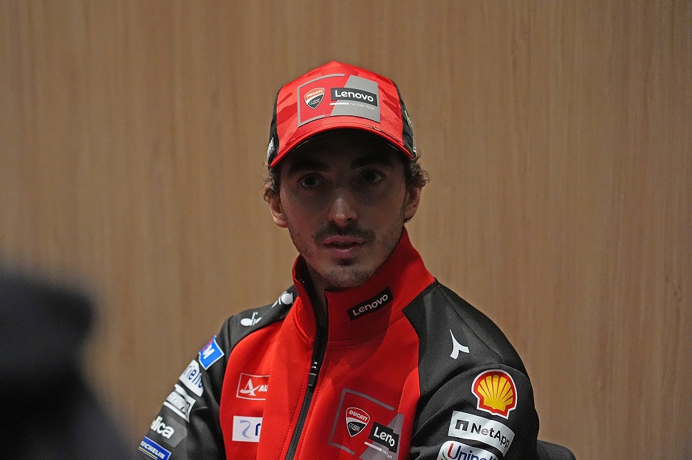 MotoGP, Francesco Bagnaia: “Sono in forma e pronto, il feeling con la GP24 è già buono. Non voglio fermarmi”