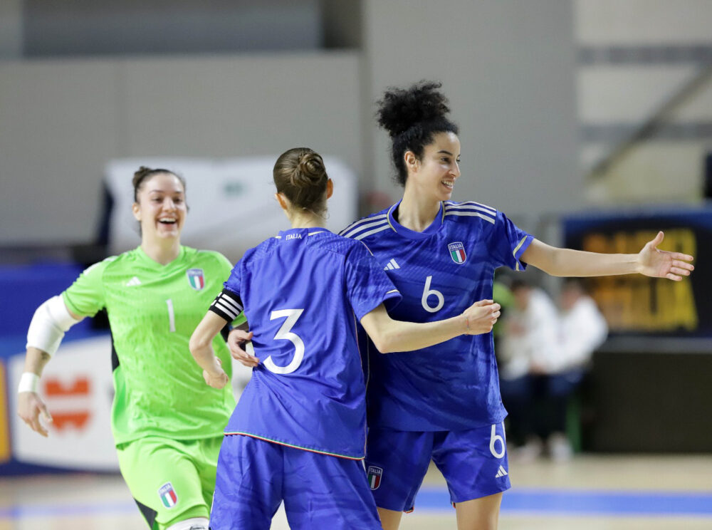 Calcio a 5: l’Italia femminile travolge 6-0 l’Ucraina nella seconda amichevole