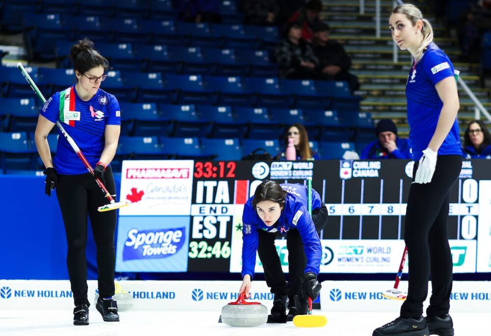 Curling femminile, l’Italia batte la Norvegia ai Mondiali: quarta vittoria, ma addio ai playoff