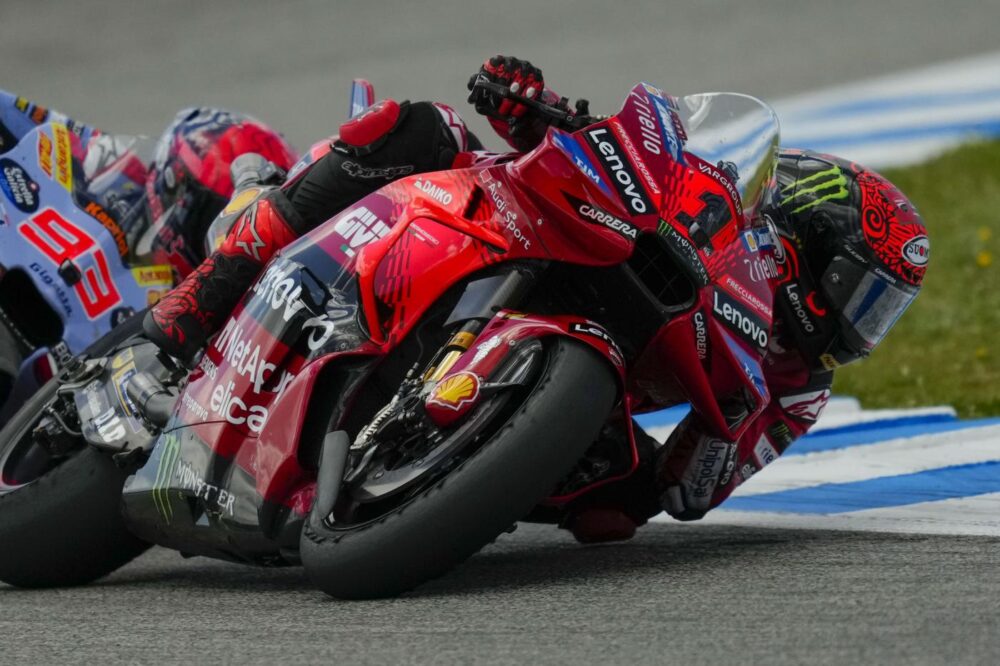 MotoGP, Francesco Bagnaia: “Contento della prima fila, io e Aleix Espargarò siamo i più veloci sul passo”