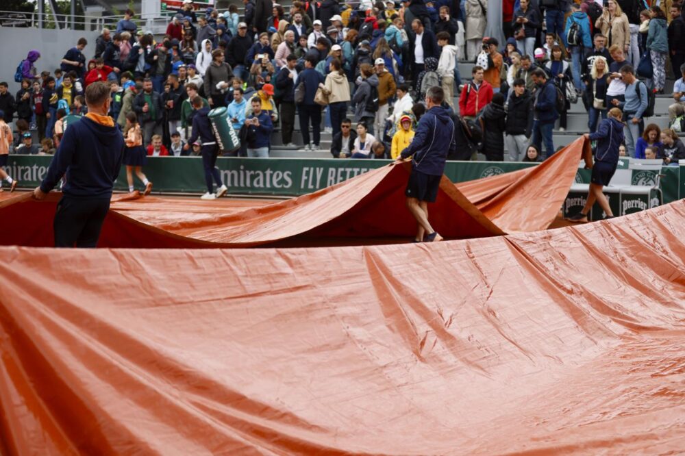 Pioggia Roland Garros