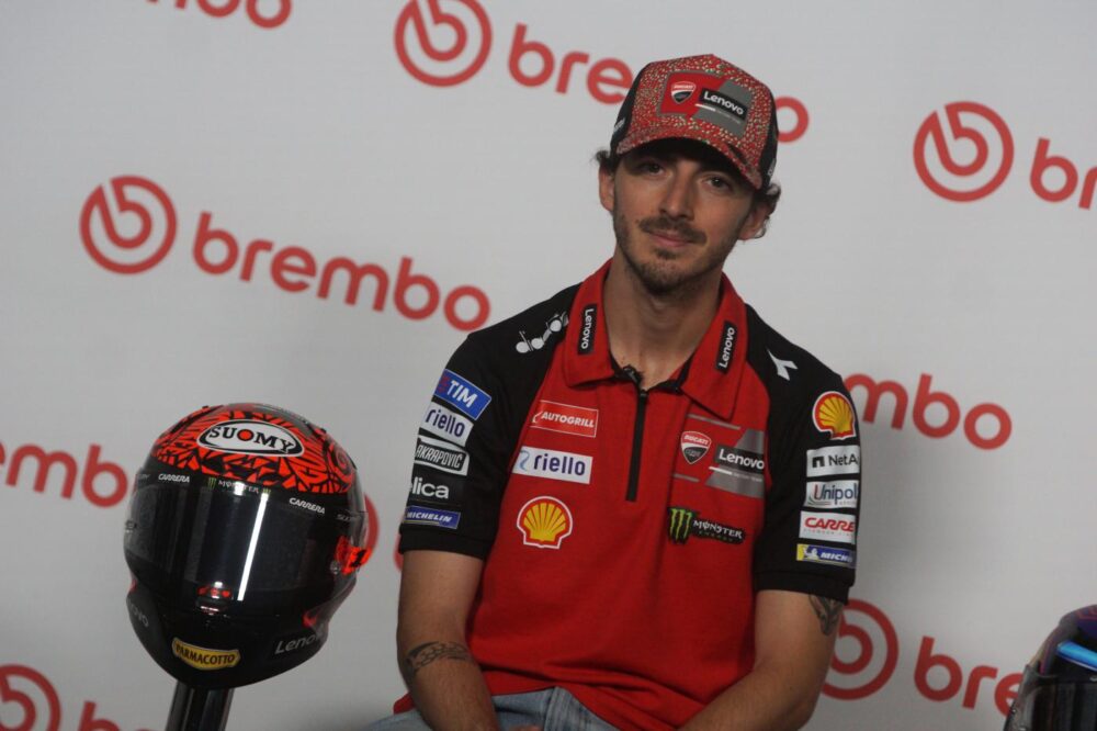 MotoGP, Francesco Bagnaia: “Finalmente sono tornato in pole, per la Sprint userò dietro la soft”
