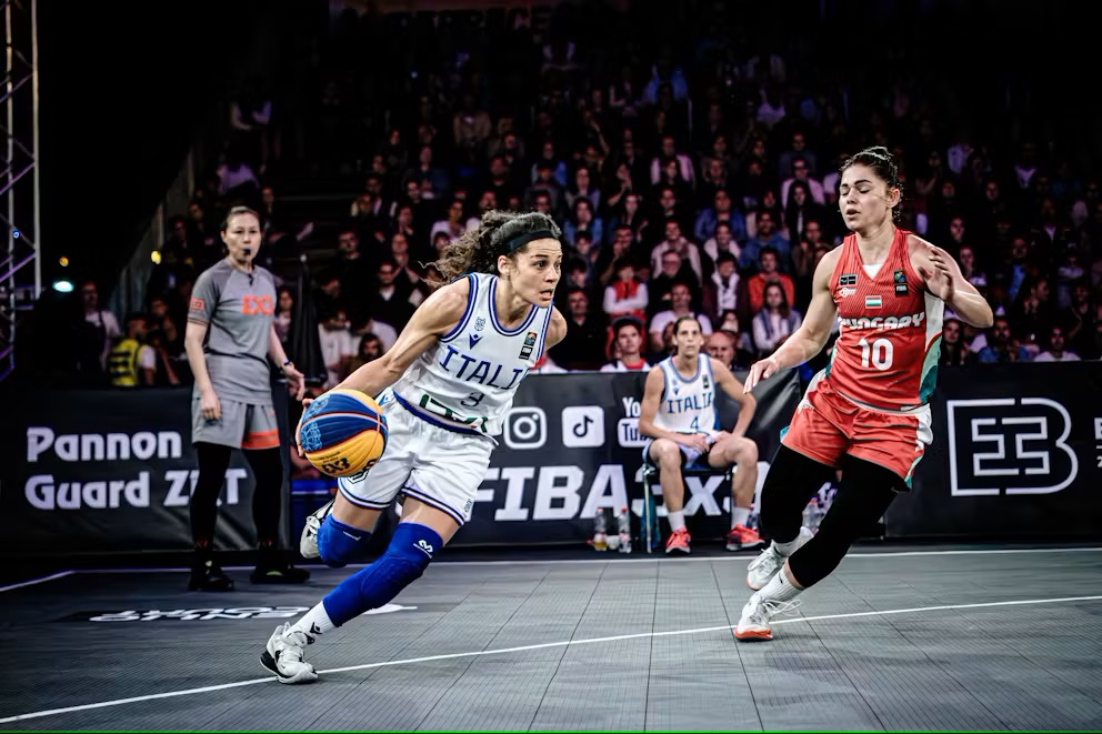 Basket femminile 3×3 Italia battuta senz’appello dal Canada finisce