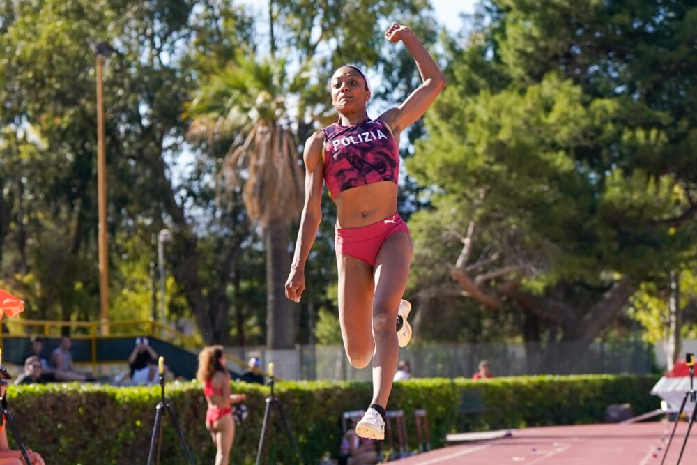 Larissa Iapichino illumina Palermo: salto da minimo olimpico, migliore europea dell’anno! E i due nulli…