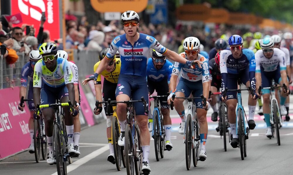 ciclismo-giro d'italia-tim merlier-lapresse