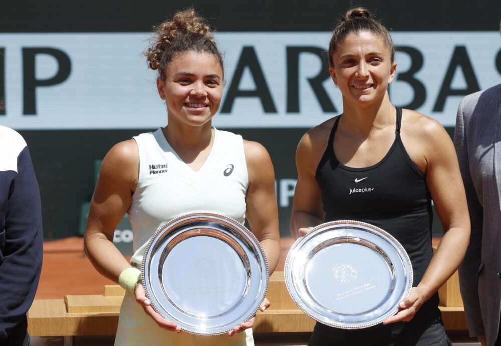 Jasmine Paolini e Sara Errani