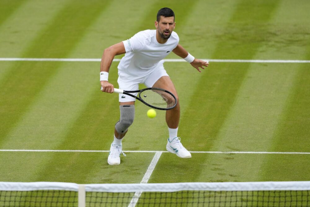Wimbledon 2024, Novak Djokovic: “Il ginocchio ha risposto bene, nessuna ricaduta”