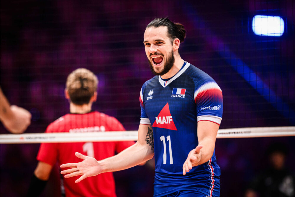 Volley, i premi individuali e il Dream Team della Nations League: Brizard MVP, la Francia fa man bassa
