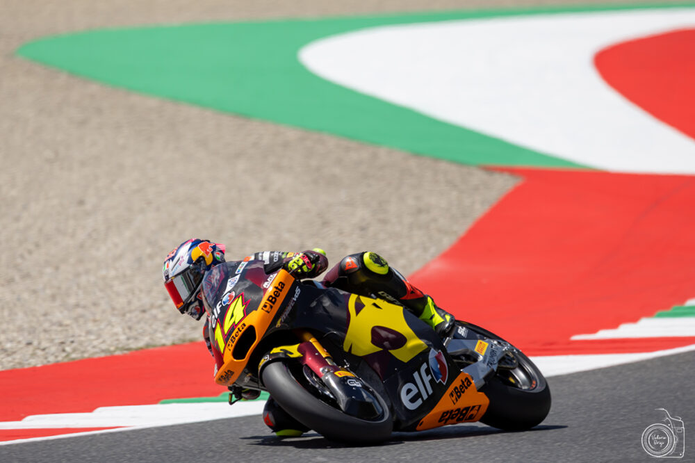 Moto2, Tony Arbolino il più veloce nelle FP a Misano, Foggia 7°, cade Garcia