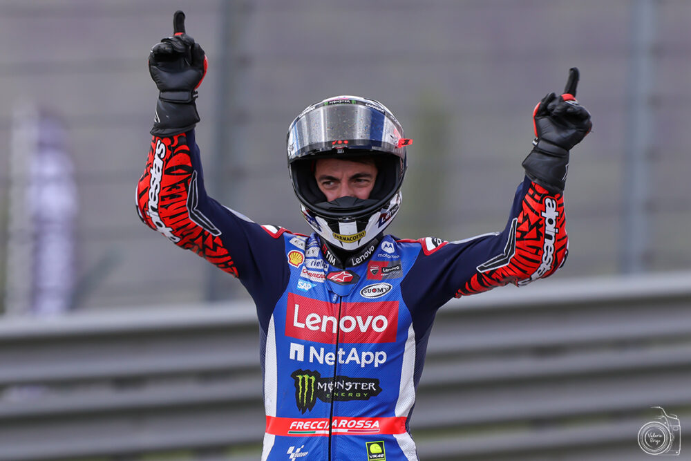 MotoGP, Francesco Bagnaia: “Voglio vincere anche al Sachsenring ma la battaglia sarà notevole”