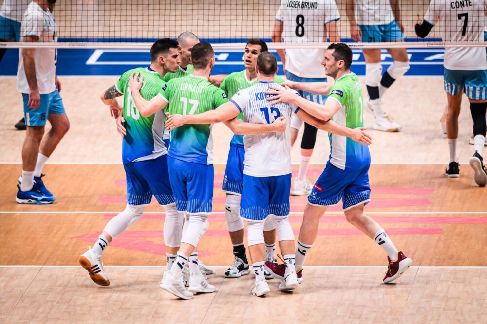 Volley, la Slovenia annulla un match point all’Argentina e vola in semifinale di Nations League
