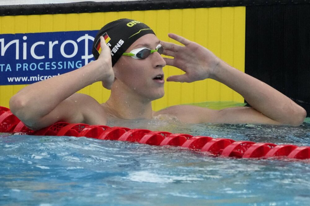 Nuoto, Lukas Märtens conquista l’oro olimpico nei 400 sl maschili alle Olimpiadi. Winnington battuto
