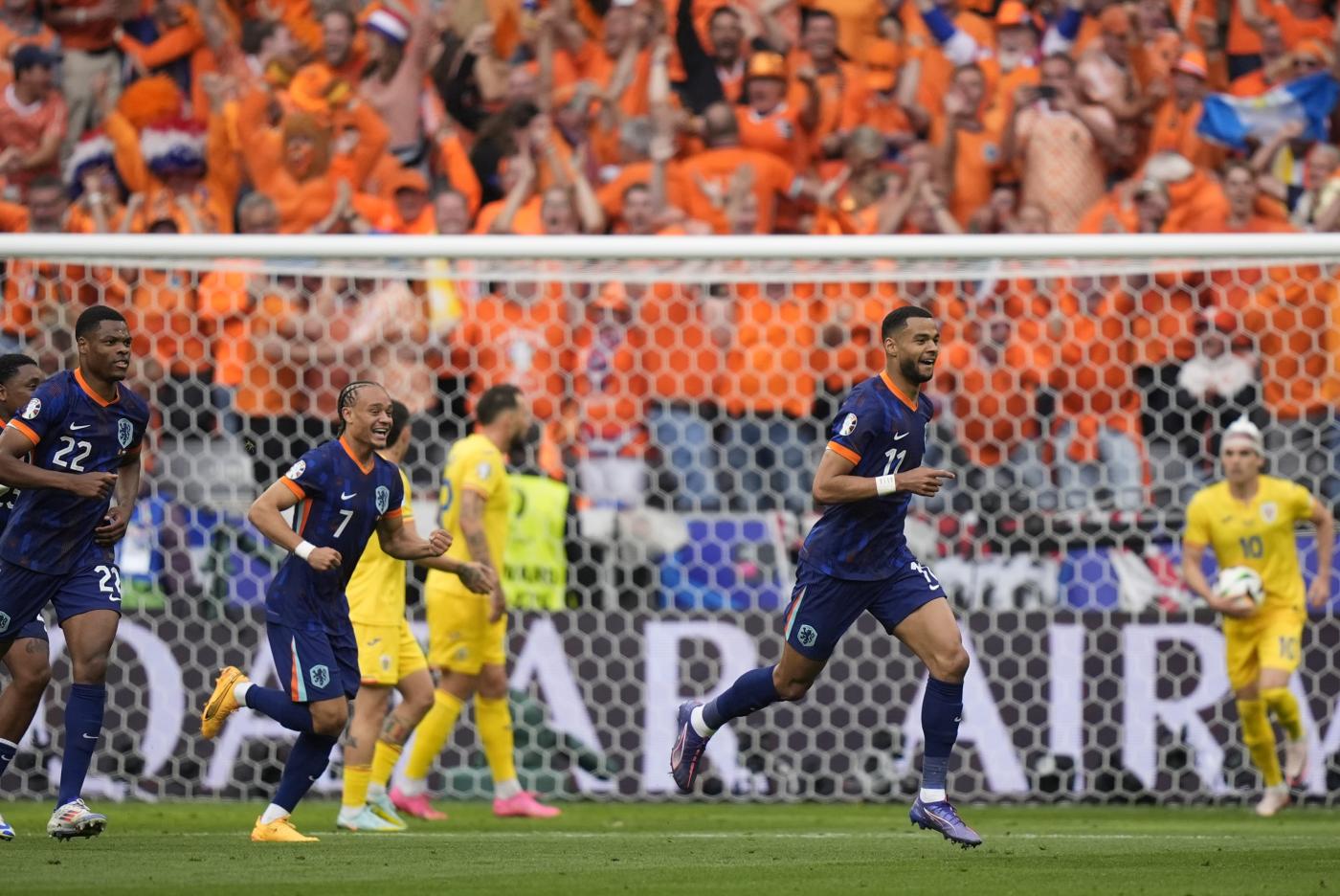 Europei calcio 2024: Gakpo lancia l’Olanda, Romania battuta 3-0