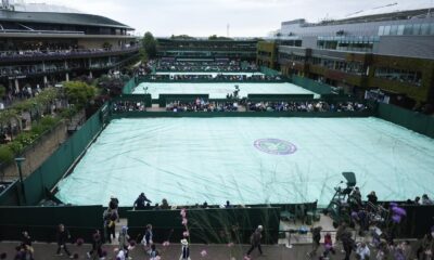 Pioggia a Wimbledon