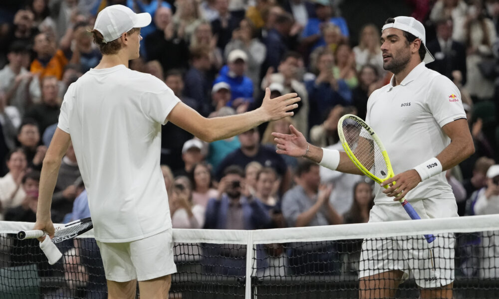 Jannik Sinner e Matteo Berrettini