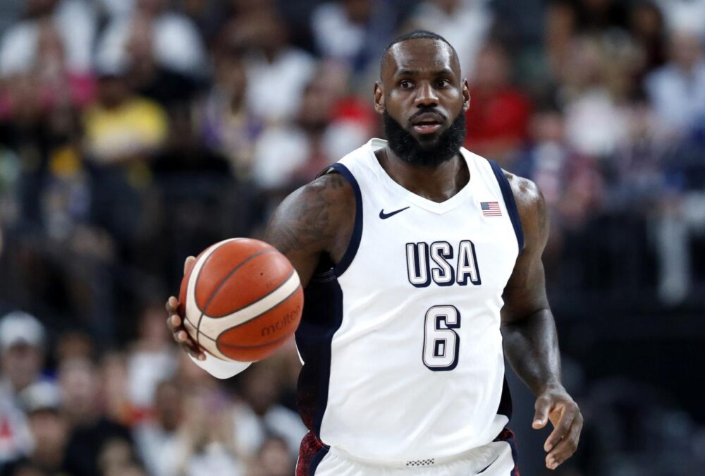 LeBron James sarà uno dei portabandiera della squadra statunitense alle Olimpiadi di Parigi