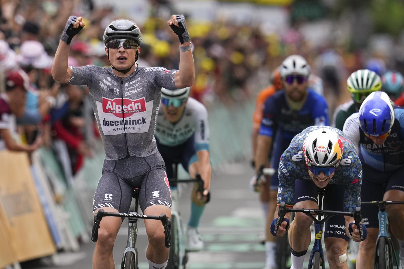 Tour de France 2024, Jasper Philipsen: “Non siamo partiti al meglio, ma oggi grandi sensazioni”