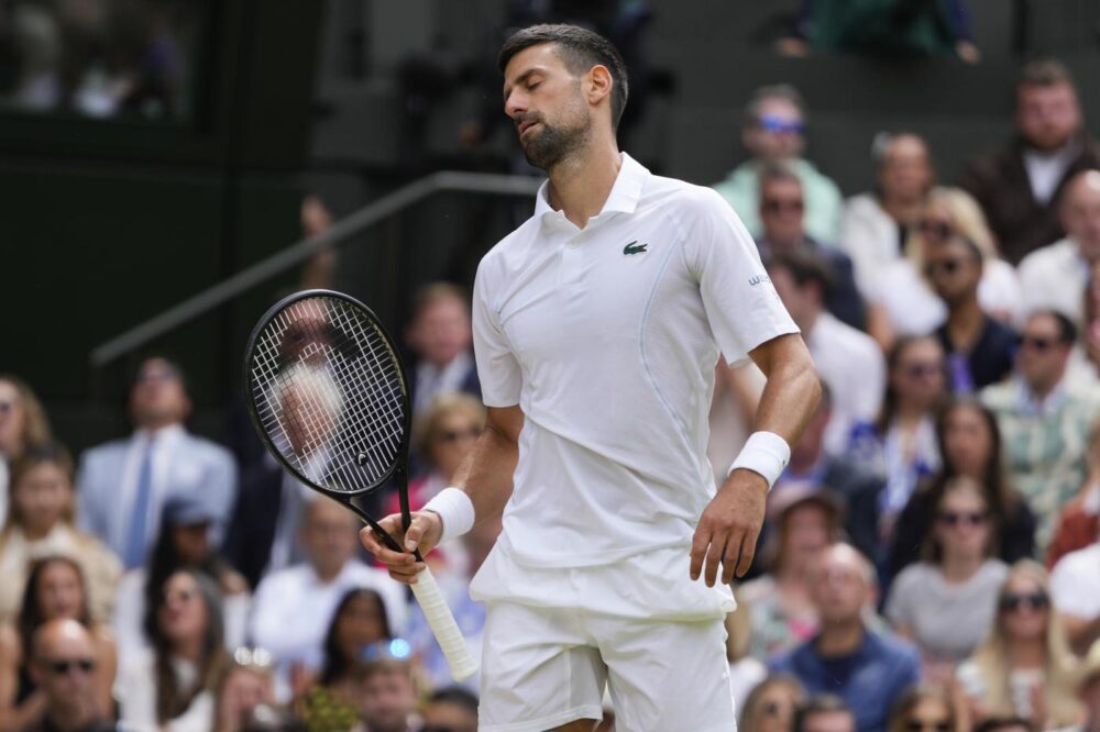 Novak Djokovic deluso al termine della finale a Wimbledon: “Non ho espresso il mio miglior tennis, sono deluso”