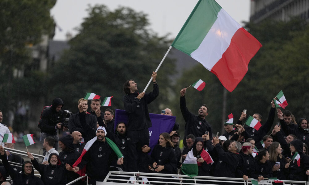Italia sfilata Olimpiadi