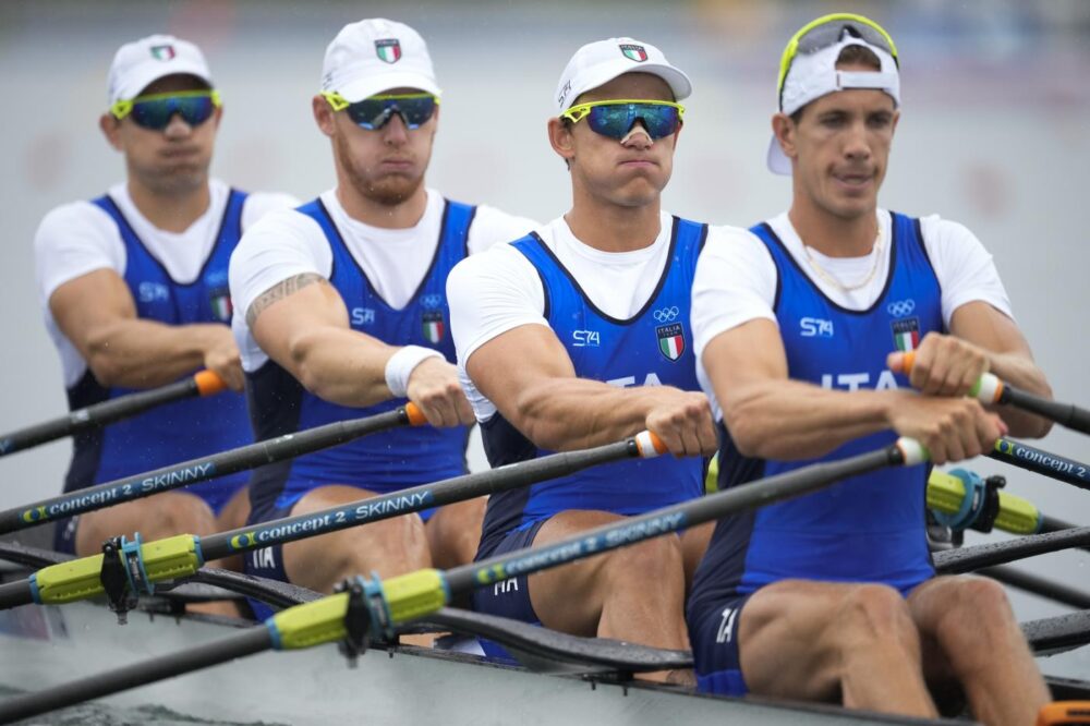 Luca Rambaldi, Andrea Panizza, Luca Chiumento e Giacomo Gentili