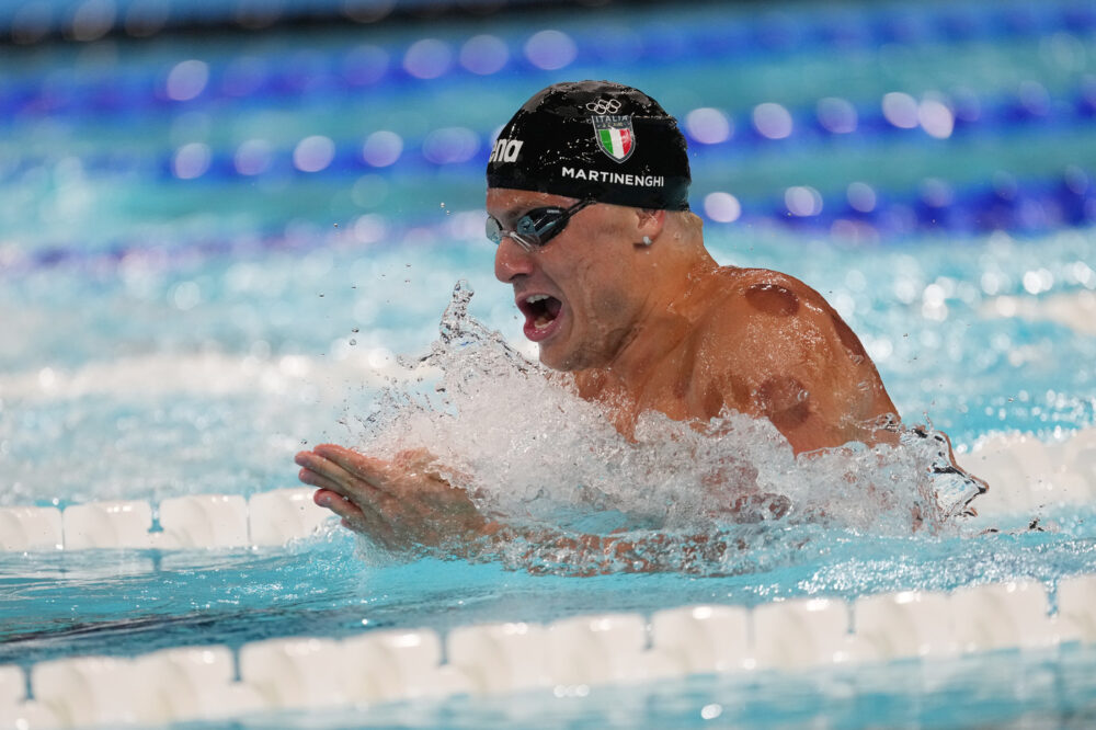 Nuoto, Martinenghi in finale nei 100 rana alle Olimpiadi: “Mi aspettavo di stare un po’ meglio”